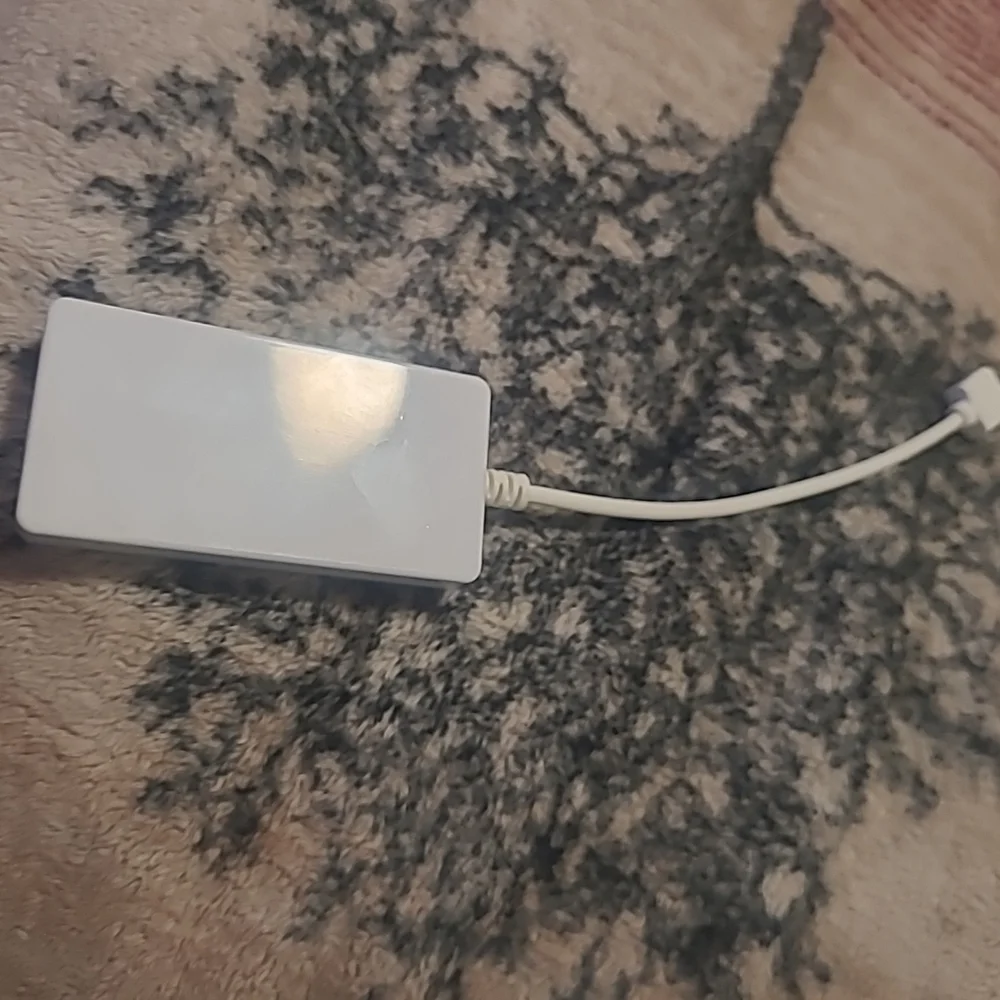 White Portable Charger